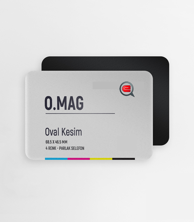 O.MAG Oval Kesim Magnet
