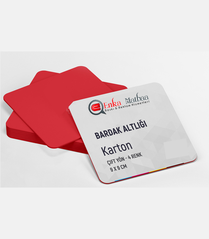 Bardak Altlığı Karton